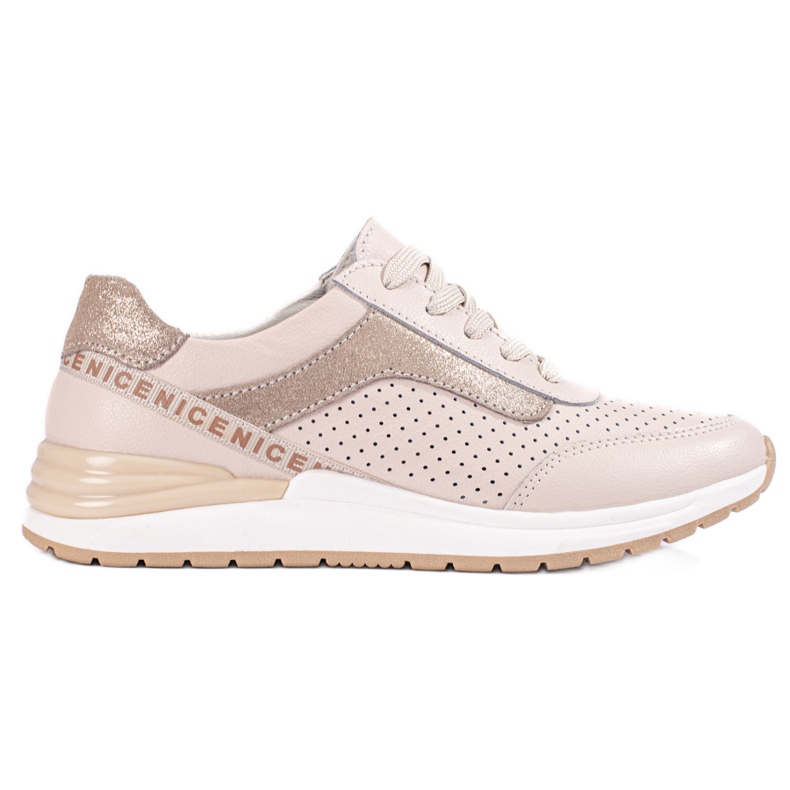 Scarpe sportive beige da donna Shelovet