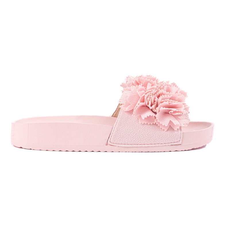 Ciabatte rosa con plateau Shelovet