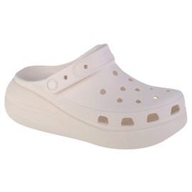 Crocs classic Crush Clogs 207521-100 bianca