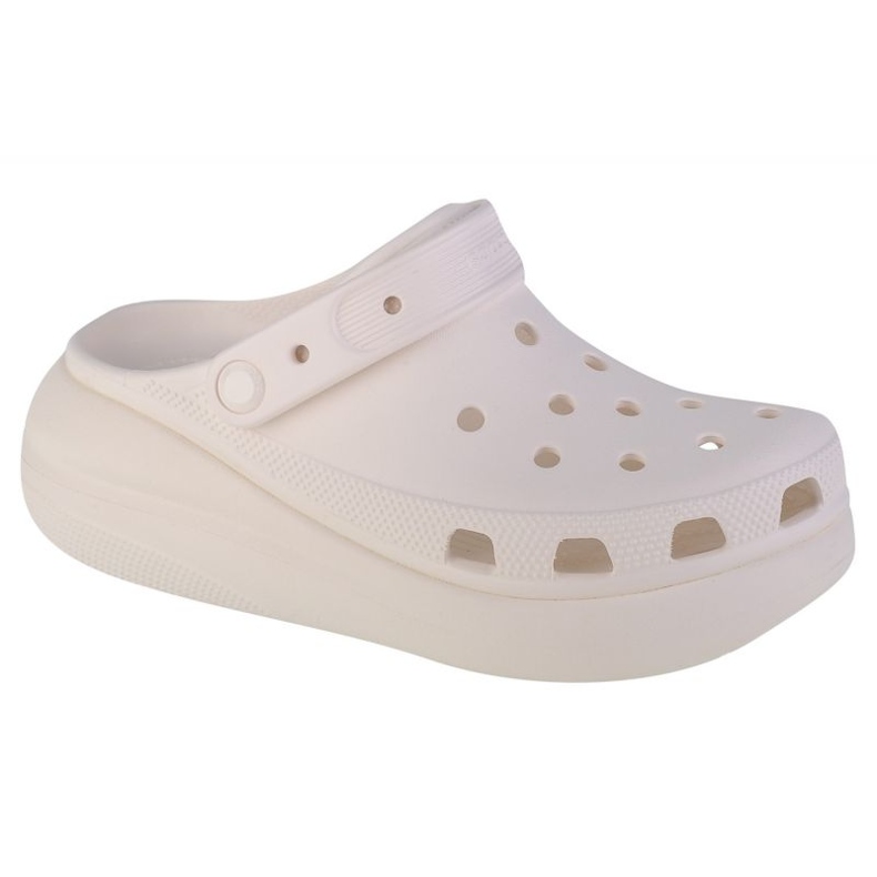 Crocs classic Crush Clogs 207521-100 bianca