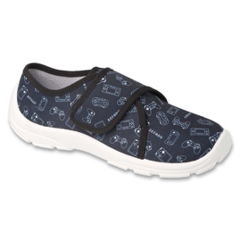 Scarpe per bambini Befado 974Y510 bianca nero