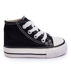Sneakers alte da bambino Filemon nere nero