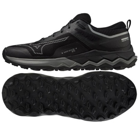 Scarpe da corsa Mizuno Wave Ibuki 4 Gtx M J1GJ225901 nero