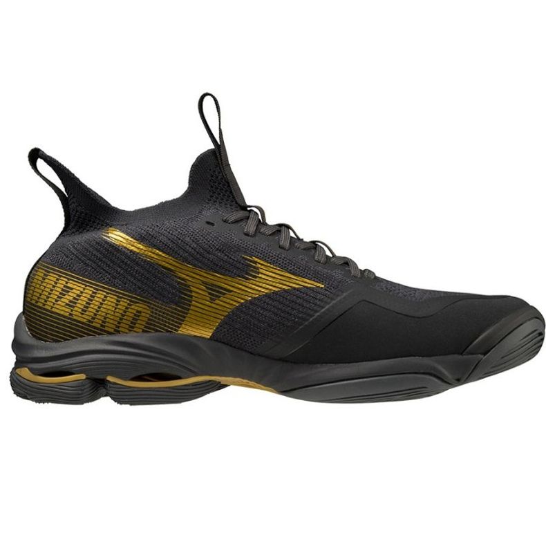 Scarpe da pallavolo Mizuno Wave Lighting Neo2 M V1GA220241 nero nero