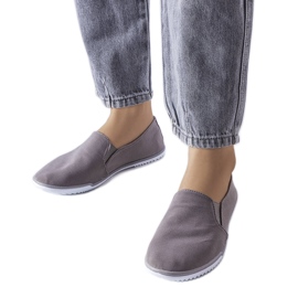 Sneakers elastiche grigie di Gaulin grigio
