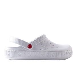 Pantofole Big Star II175003 bianche bianco