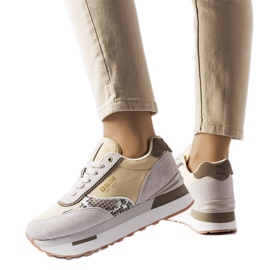 Sneakers Big Star beige LL274364