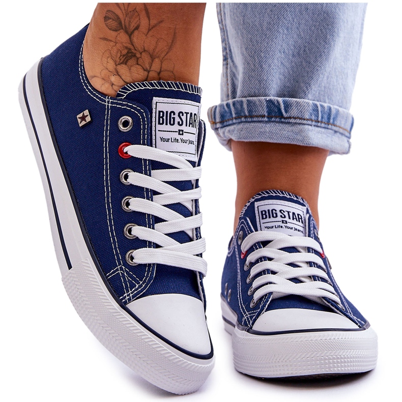 Sneakers da donna Big Star T274021 Blu Navy