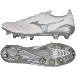 Scarpe Mizuno Morelia Neo III Elite Sg M P1GC239104 grigio argento