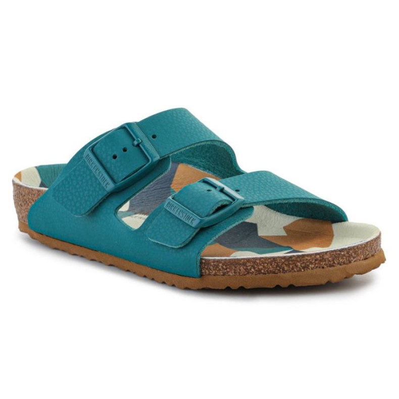 Ciabatte Birkenstock Arizona Kids Desert Soil Jr 1024530 blu