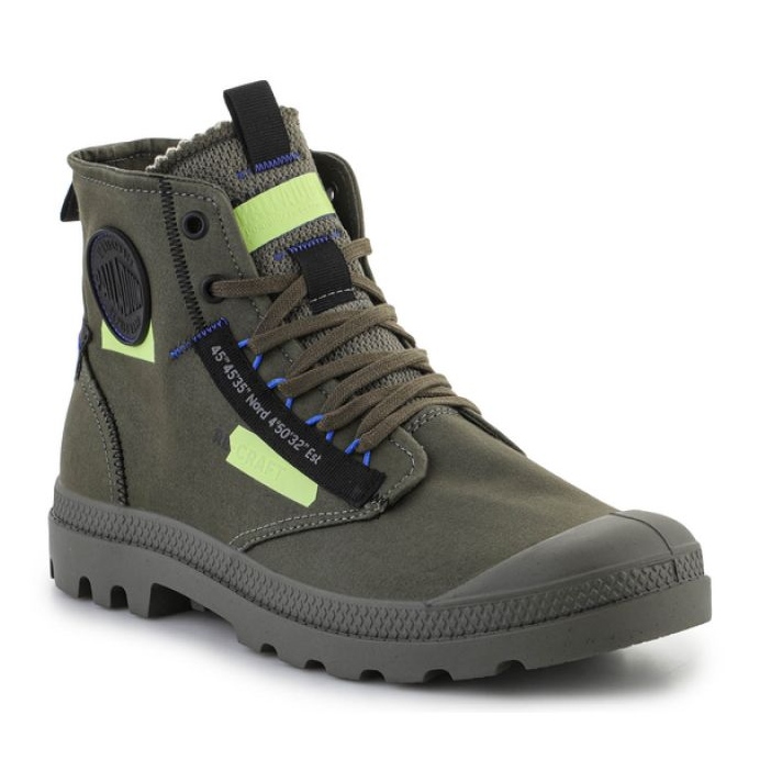 Scarpe Palladium Pampa Hi Re-Craft U 77220-309-M verde