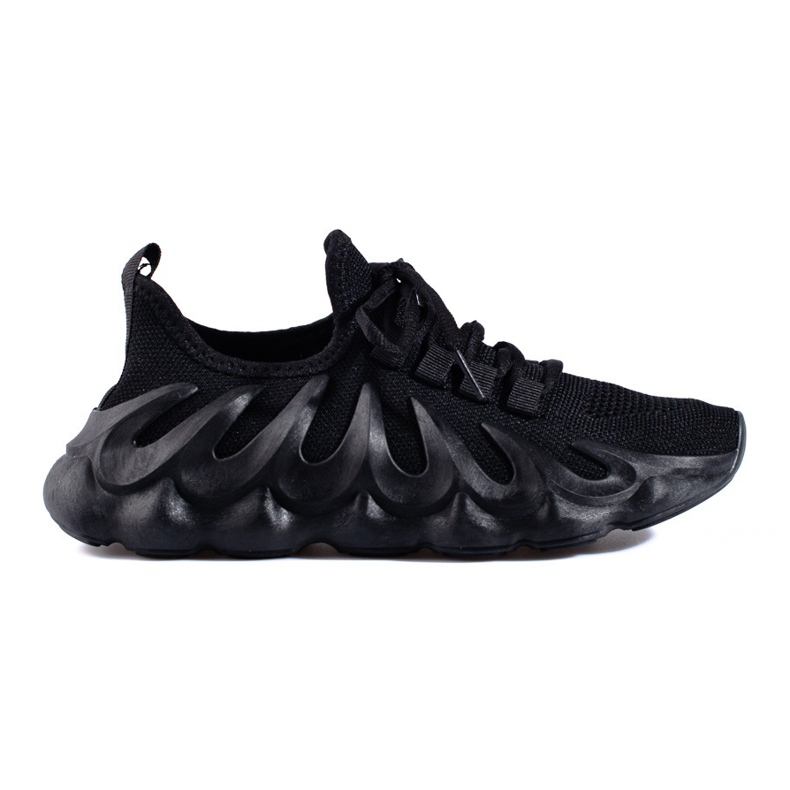 Sneakers da donna Shelovet in tessuto nero