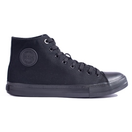 Sneakers alte nere da uomo Big Star FF174550 nero