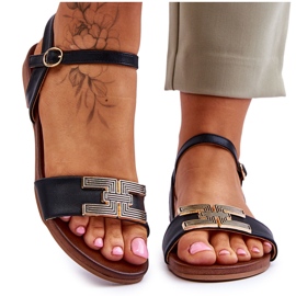 Sandali Donna S.Barski KV-5541-37 Neri nero
