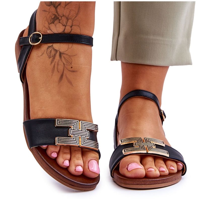 Sandali Donna S.Barski KV-5541-37 Neri nero