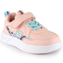 Scarpe sportive con velcro Miss Jr EVE419 rosa