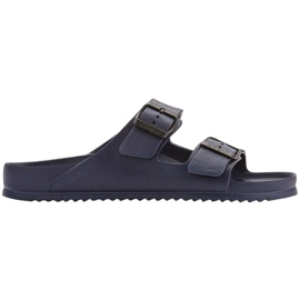 Pantofole Coqui Kong M 8301-100-2100 blu