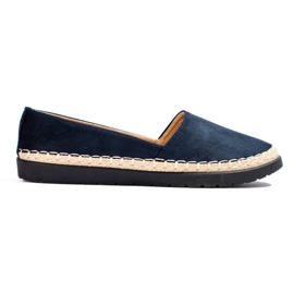 W. Potocki Sneaker slip on da donna blu navy di Potocki