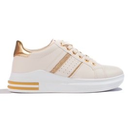 Scarpe sportive da donna beige Shelovet