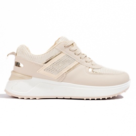 Sneakers beige da donna Shelovet