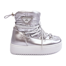 Stivali da neve isolati per bambini Silver Colina d'argento