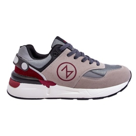 Mckeylor Scarpe Sportive Stringate Da Uomo Grigie E Nere Stephen grigio