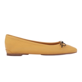 Marco Shoes Ballerine Passo giallo