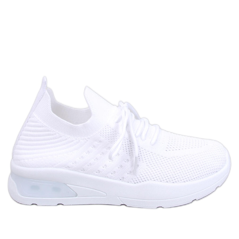 Scarpe sportive a calzino Dambro H/BIANCO bianca