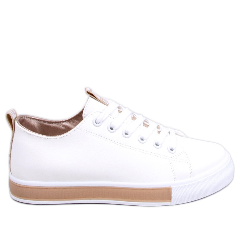 BM Sneakers Monae Champagne da donna bianca
