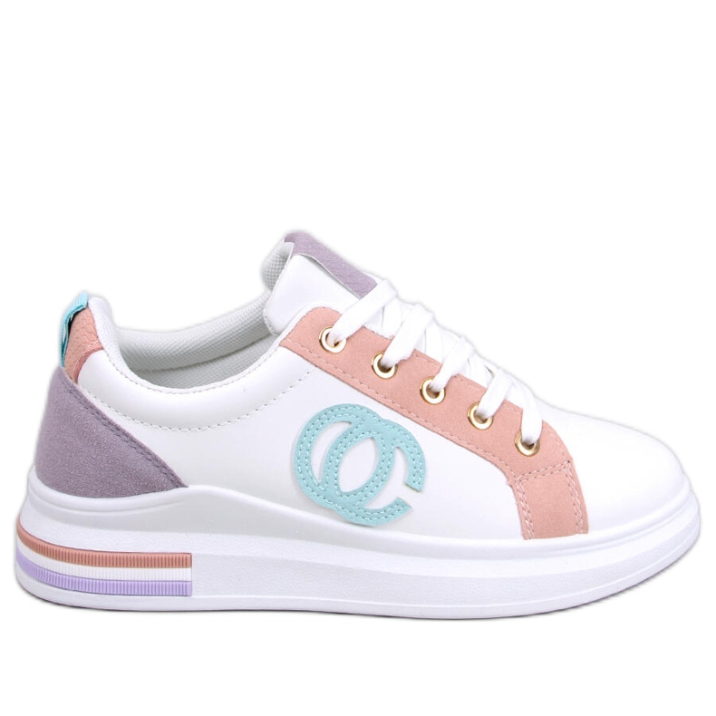BM Sneakers da donna Verdon Rosa bianca