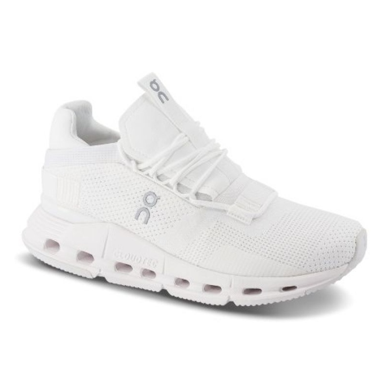 On Running Sulle scarpe da corsa Cloudnova Undyed 2698225 bianca