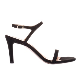 Marco Shoes Sandali con tacco alto nero