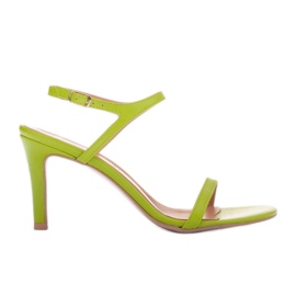 Marco Shoes Sandali con tacco alto verde