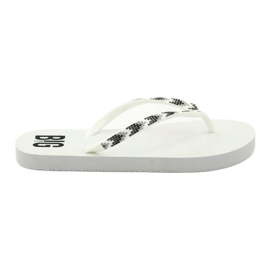 Infradito Big Star 274A549 da donna bianco