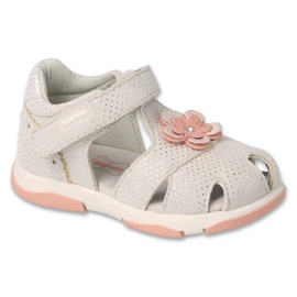 Scarpe per bambini Befado bianche 170P071 bianca