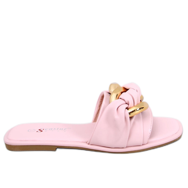 BM Ciabatte catena Tobin Pink rosa
