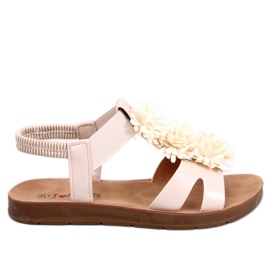 Astaire Sandali Fiore Beige