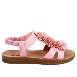 BM Astaire Sandali Fiore Rosa