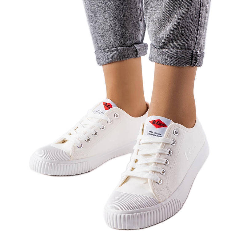 Sneakers bianche Lee Cooper LCW-23-44-1643L bianca