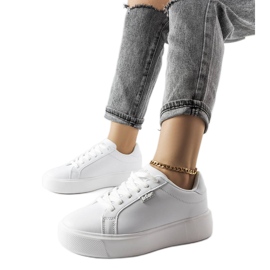 Sneakers bianche Lee Cooper LCW-23-32-1707L bianco
