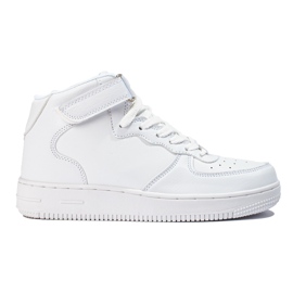Sneakers alte Shelovet bianche da donna bianca