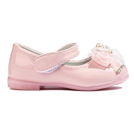 Ballerine rosa con fiocco Vinceza