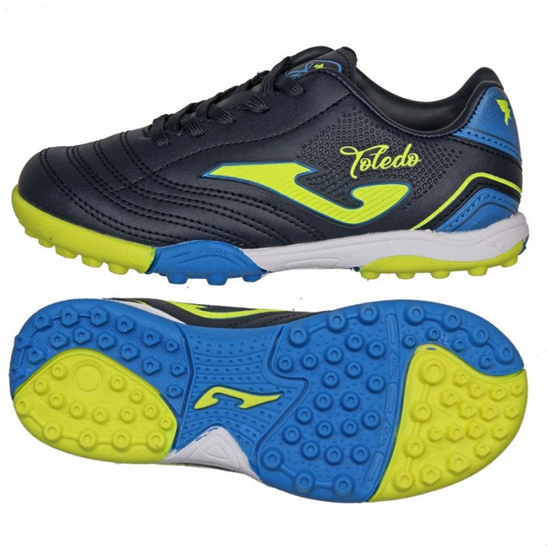 Scarpe da calcio Joma Toledo 2309 Tf Jr TOJS2303TF nero nero