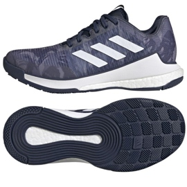 Scarpe da pallavolo adidas CrazyFlight W HR0632 blu blu