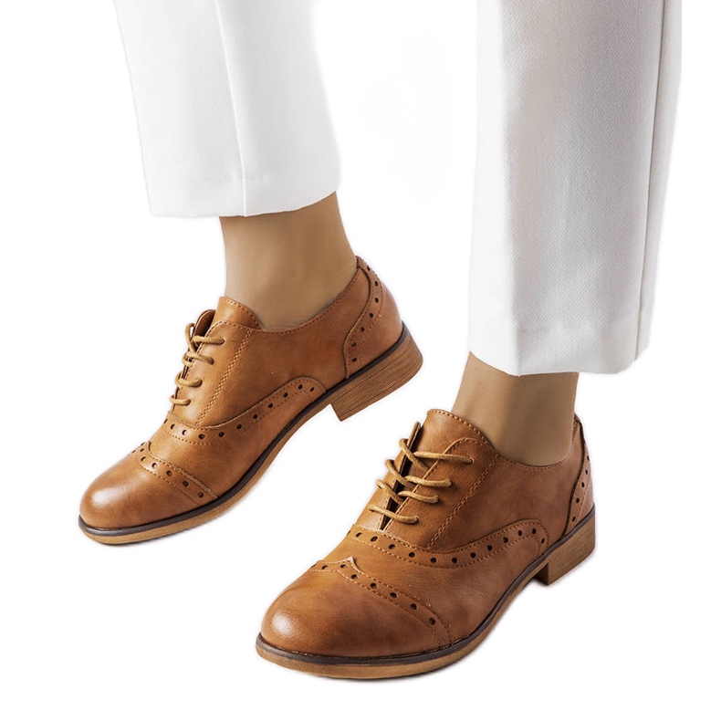 Scarpe marroni LS5379 Tortora marrone
