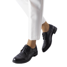 Scarpe nere LS5379 Nere nero