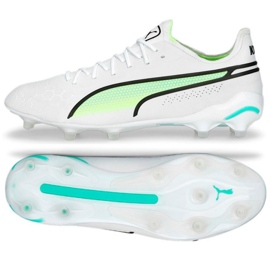 Scarpe Puma King Ultimate FG/AG M 107097 03 bianco bianco