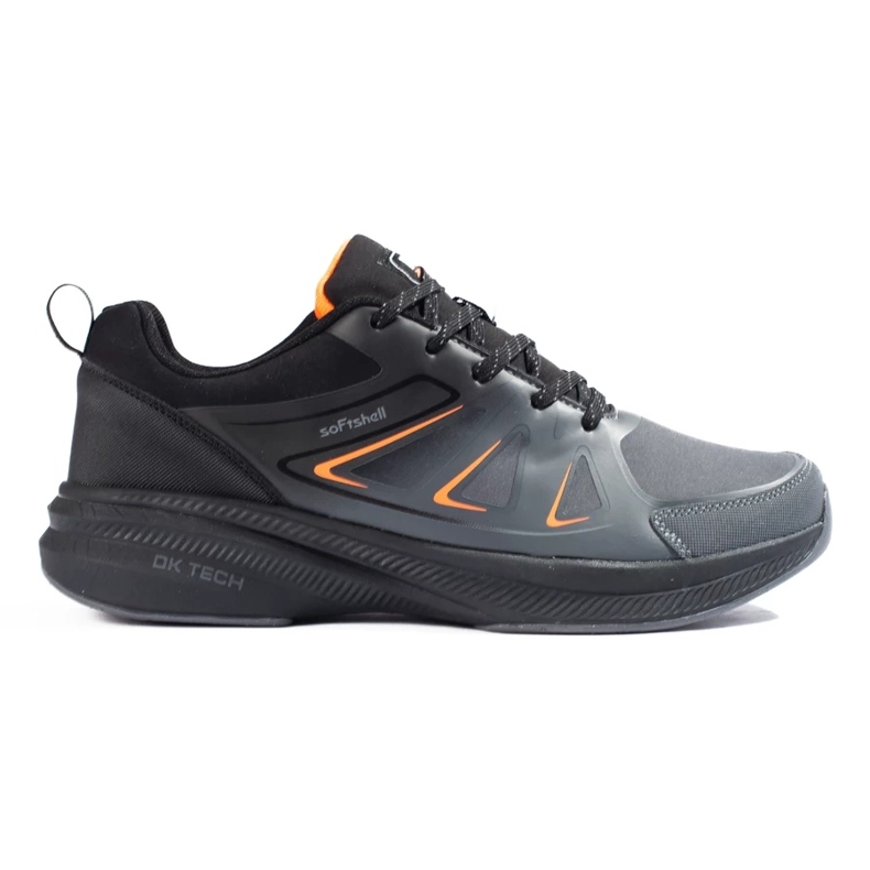 Scarpe da ginnastica softshell da uomo DK nero