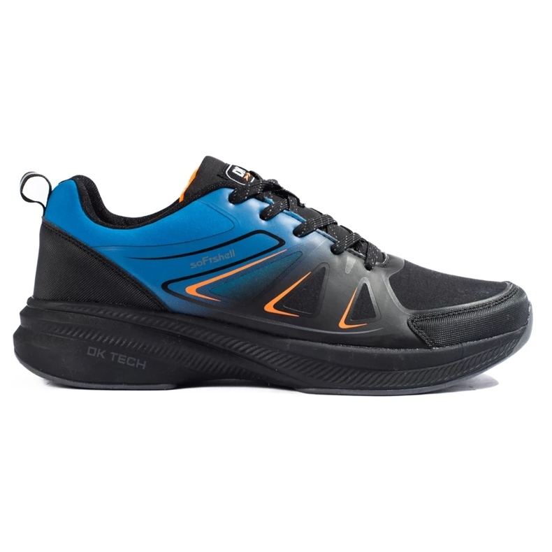 Scarpe da ginnastica softshell da uomo DK nero