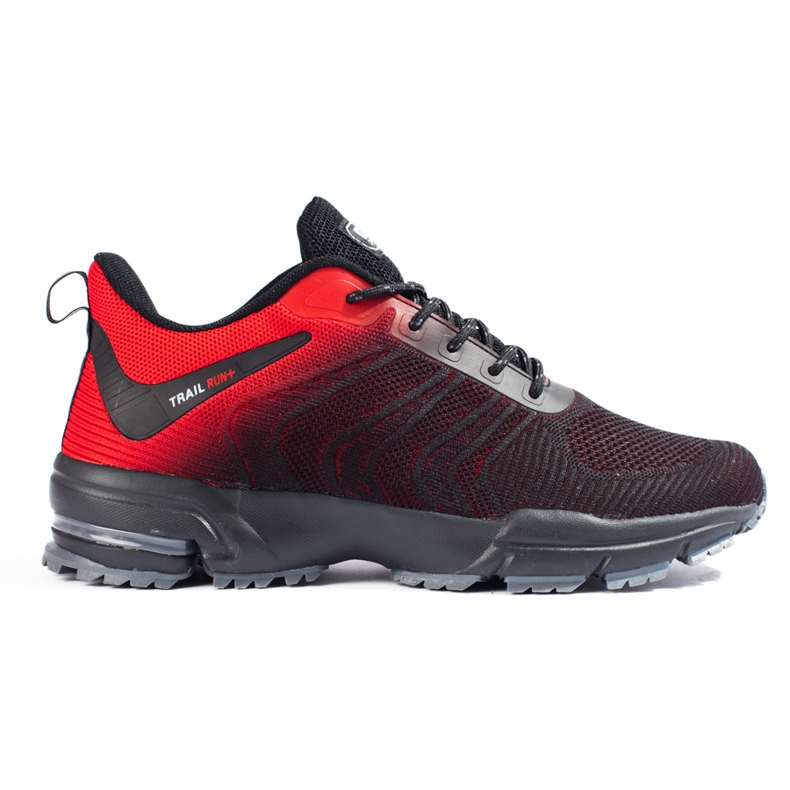Scarpe sportive da uomo rosse DK rosso